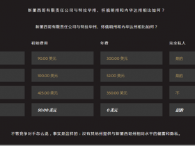 美国新墨西哥公司注册申请费只有50美元,不需要营业执照,公司匿名和隐私,无年费或备案,无特许经营税,没有年费或者年度报告,美国新墨西哥州公司报税周期