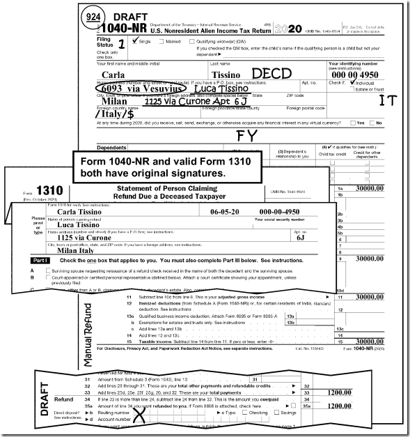 如何自己動手填寫美國1040-NR表格？美國非居民外國人所得稅申報表1040-NR模板 美國1040表格樣板 美國1040-PR表格