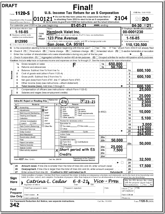 如何为美国外资单一成员有限责任公司提交表格 5472 和 1120? 手工填写表格 5472，关于表格 5472外国公司信息申报表的说明，如何填写表格 1120？美国公司所得税申报表1120-S表格模板参考，表格1120和5472珍贵视频教程