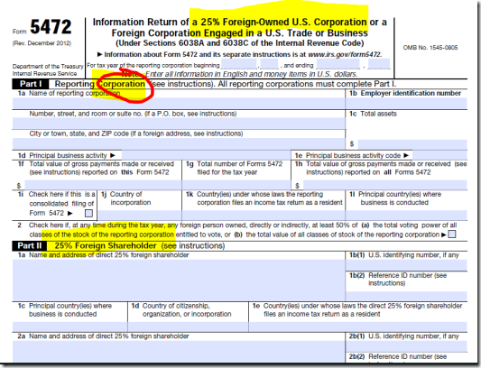 如何為美國外資單一成員有限責任公司提交表格 5472 和 1120? 手工填寫表格 5472，關於表格 5472外國公司信息申報表的說明，如何填寫表格 1120？美國公司所得稅申報表1120-S表格模板參考，表格1120和5472珍貴視頻教程