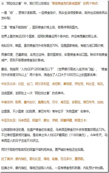 資本主義體系的金字塔 2021年世界各國女性婚後出軌率， 中國女性世界第一，對國家穩定和社會家庭有很大損害 ！世界上容易受糧食危機影響國家，疫情嚴重請珍惜糧食 ！