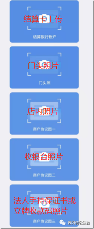 中國銀聯雲閃付收銀台商戶自助進件操作流程 雲閃付收銀台申請註冊流程 雲閃付收銀台